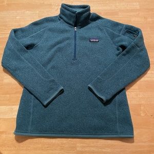 Authentic Women’s Patagonia Better Sweater 1/4 Zip Size Medium